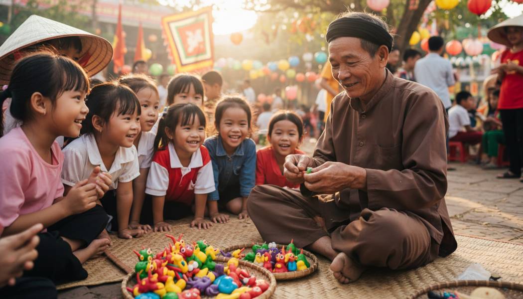 Dịch vụ thuê nghệ nhân nặn tò he tại Nhà Bè . Ảnh 1